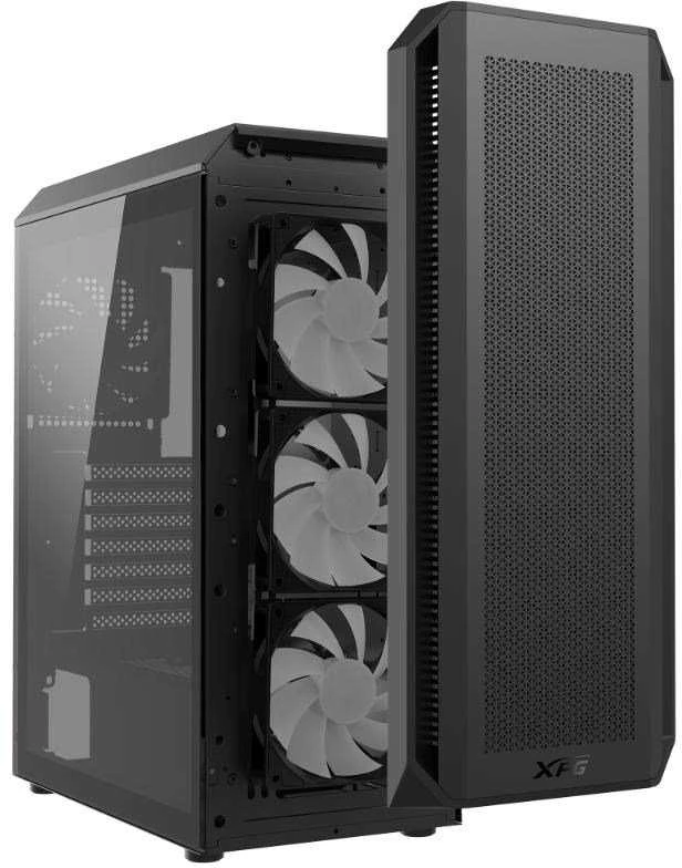 XPG (ADATA) XPG VALOR AIR PLUS MID-TOWER-Case Juodas