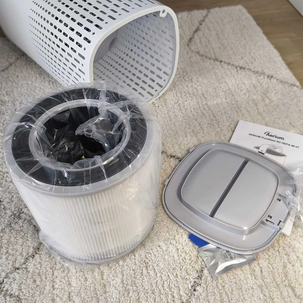 AERIUM PureSteel Q3 HEPA Wi-Fi