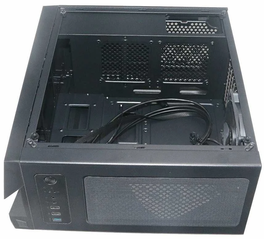 AEROCOOL AEROPGSBOLT-BK-RGB PC dėklas ATX Aerocool BOLT RGB USB 3.0 - 1x120mm Juodas FAN