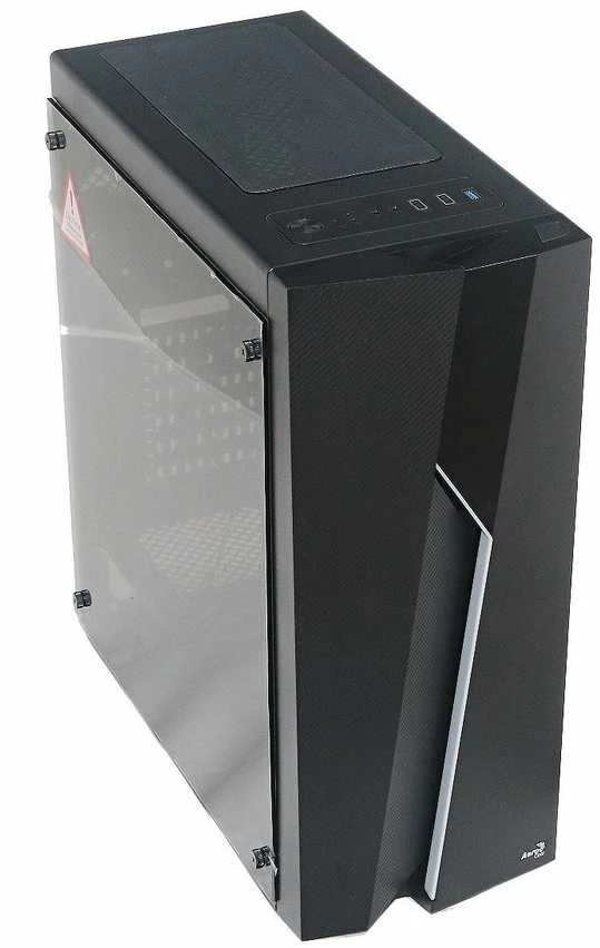 AEROCOOL AEROPGSBOLT-BK-RGB PC dėklas ATX Aerocool BOLT RGB USB 3.0 - 1x120mm Juodas FAN