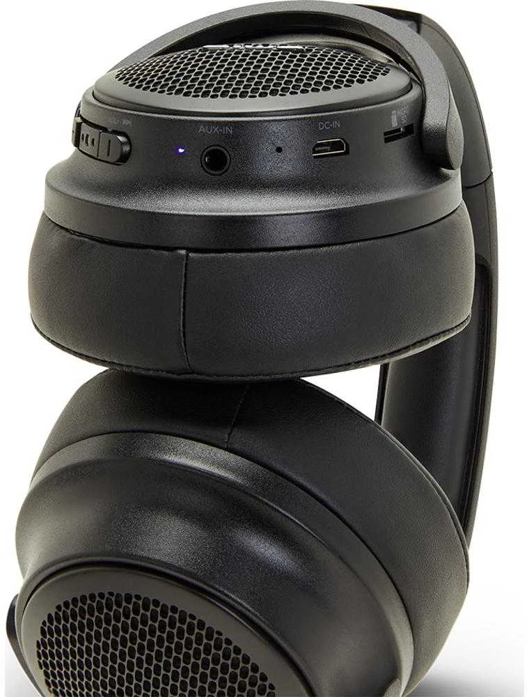 Aiwa belaidės ausinės – valdymo skydelio ir jungčių detalės