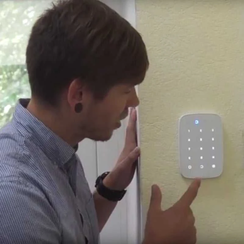 Ajax KeyPad belaidė valdyma klaviatūra (balta)