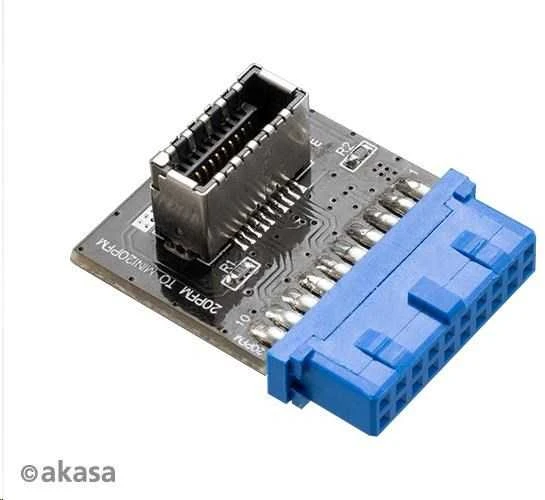 Akasa USB 3.0 to USB 3.1 20-pin Adapteris