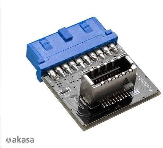 Akasa USB 3.0 to USB 3.1 20-pin Adapteris