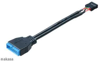 Akasa Adapteris intern USB 3.0 zu intern USB 2.0 – 15 cm