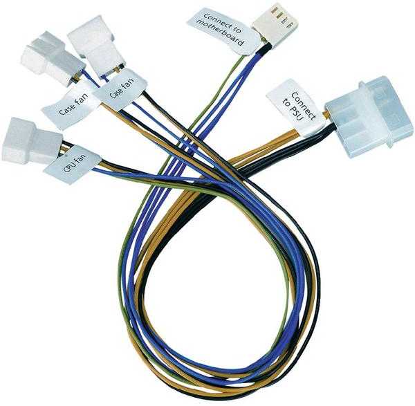 Akasa PWM ventiliatoriaus skirstytuvo kabelis, 0,3 m