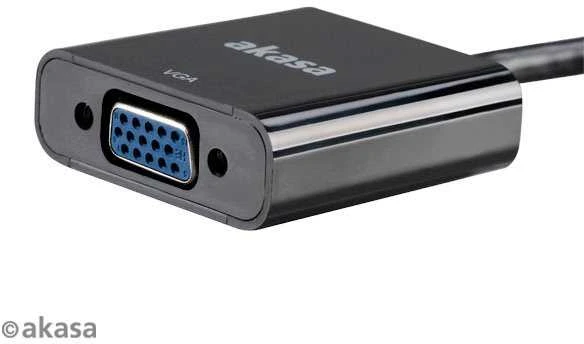 Akasa DisplayPort į VGA perėjimas su jungtimi