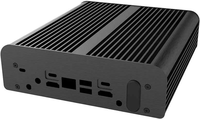Akasa Newton RC, kompaktiškas dėklas be ventiliatoriaus, skirtas ASUS NUC 14 Pro