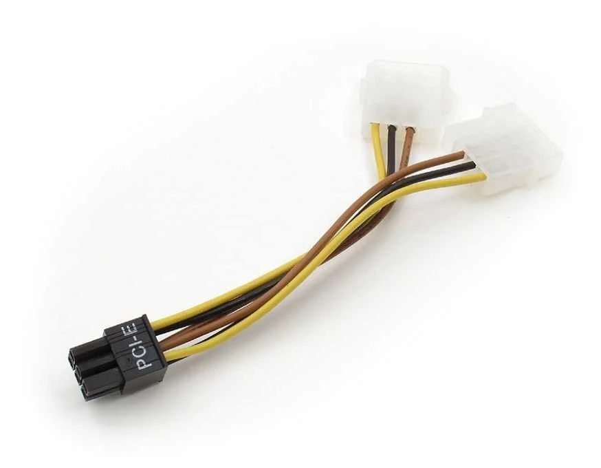Akasa dual 4pin į 6pin PCIe adapteris