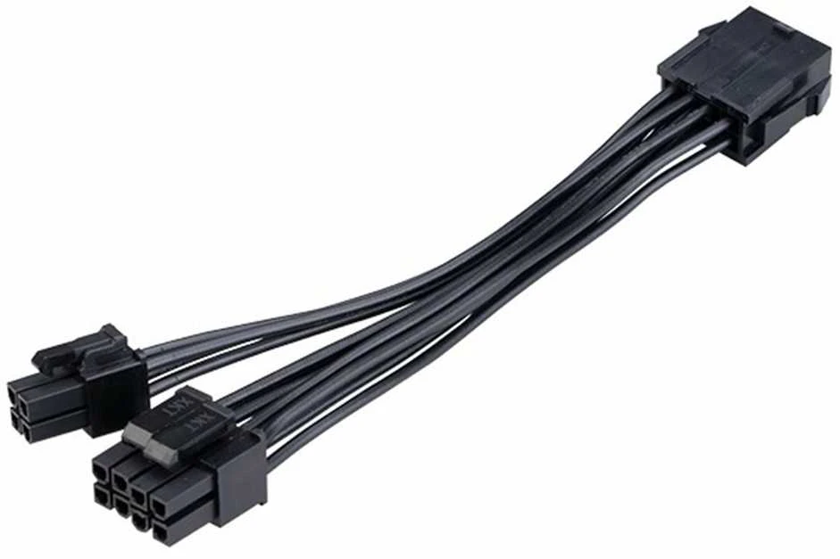 Akasa 8-pin EPS to 8-pin EPS + 4-pin ATX adapter cable