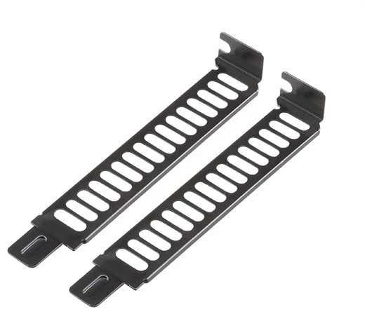 Akasa PCI slot bracket 2-pack - juodos spalvos