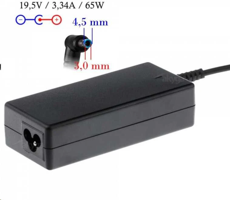 Maitinimo Adapteris - Akyga AK-ND-25 65 W Juodas