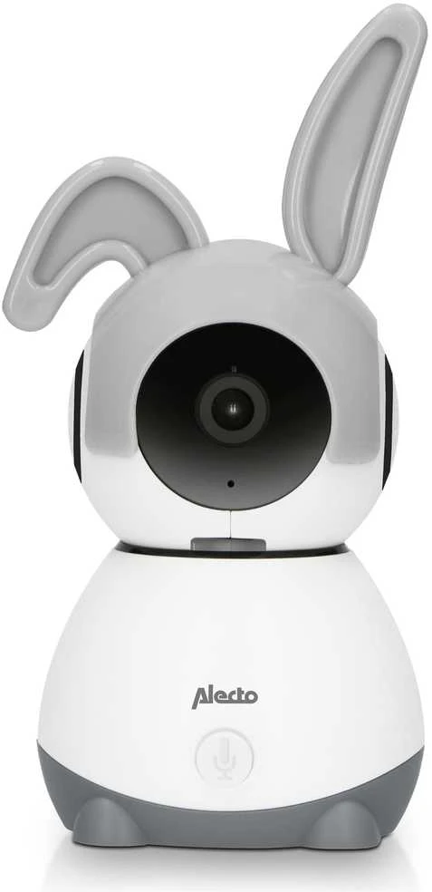 „Niania Alecto Alecto WLAN“ kūdikių telefonas su juoda / pilka kamera