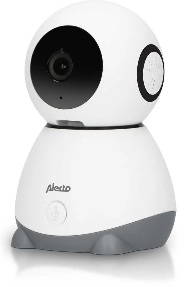 „Niania Alecto Alecto WLAN“ kūdikių telefonas su juoda / pilka kamera