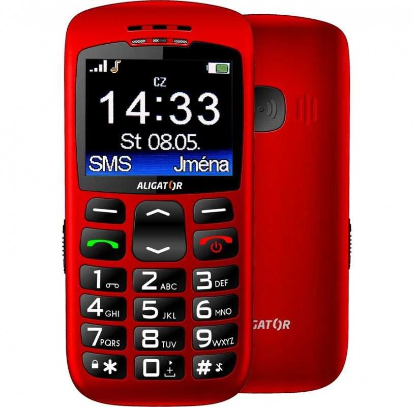 Aligator A670 Senior raudona