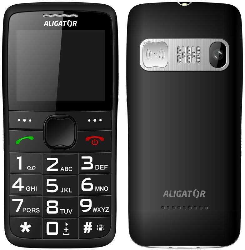 Aligatorius A675 Senior juodas