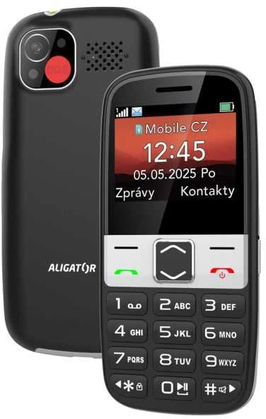 ALIGATOR A775 Senior juodas + desktop charger