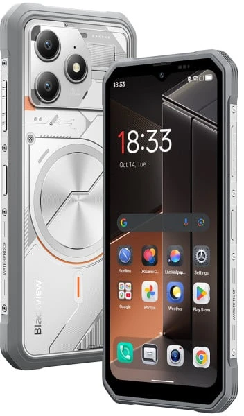 Aligator Alligator Blackview FORT 100 8+128 GB sidabrinis