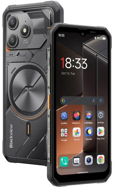 Išmanusis telefonas Blackview FORT100 4G 8/128GB Juodas (FORT100 8/128 Juodas)