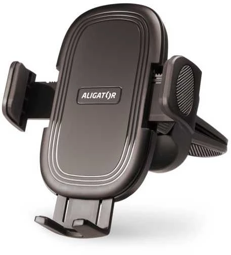 Aligator automobilio laikiklis su reguliuojamu tvirtinimu HA20 Multi ventiliacijos grotelėms