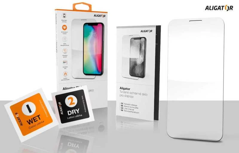 Aligator Alligator apsauginis grūdintas stiklas GLASS ULTRA Apple iPhone 7/8/SE (2020)