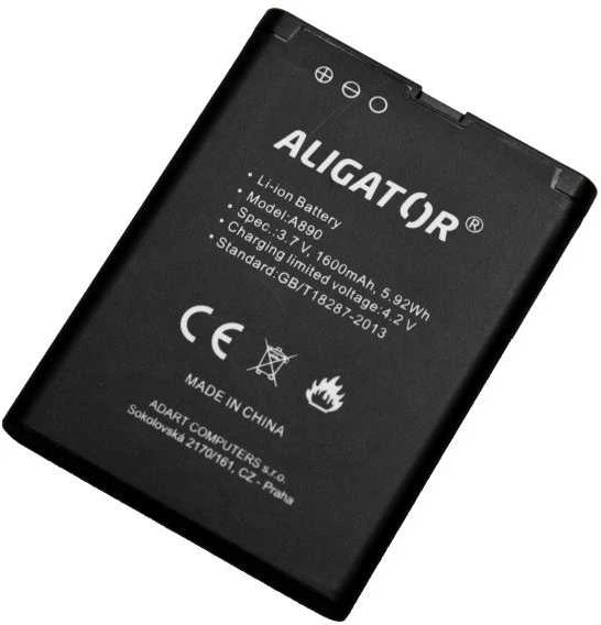 Originali ALIGATOR baterija skirta A890