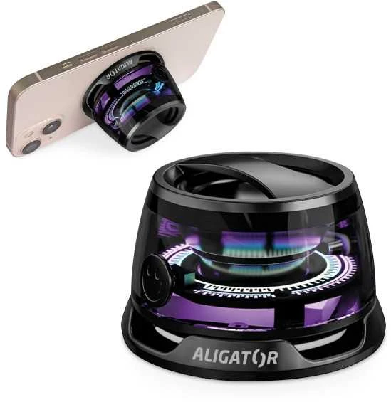 Aligator Alligator Mini Beat Bluetooth ausinės, juodos