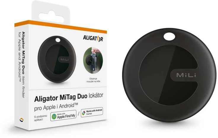 „Aligator MiTag Duo“ – ieškiklis, skirtas „Apple“ ir „Android“ įrenginiams