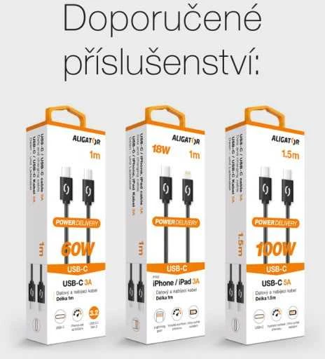 Aligatoriaus greitas įkroviklis PD 20W USB-C