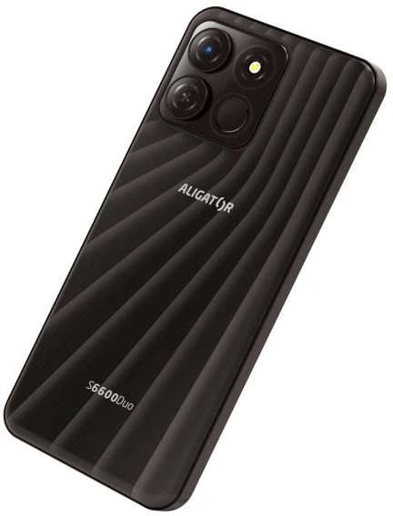 Aligator S6600 Duo 4+64GB juoda