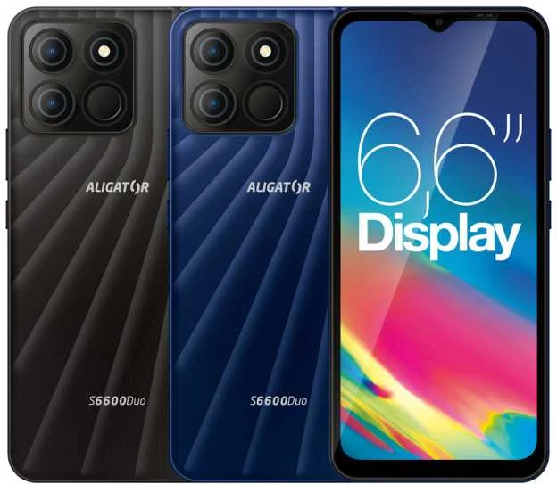 Aligator S6600 Duo 4+64GB modrá