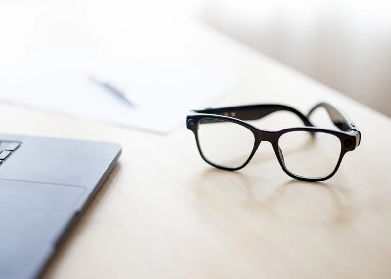 ALIGATOR Smart Glasses juodas