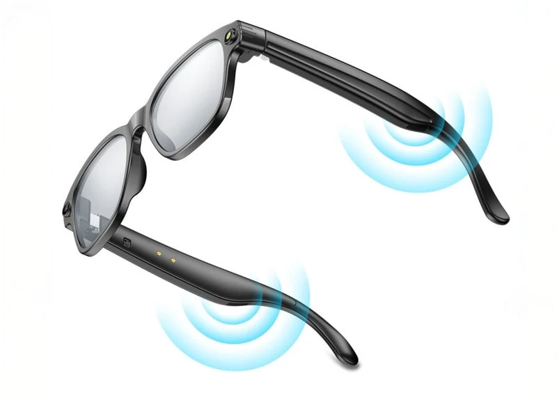 ALIGATOR Smart Glasses juodas