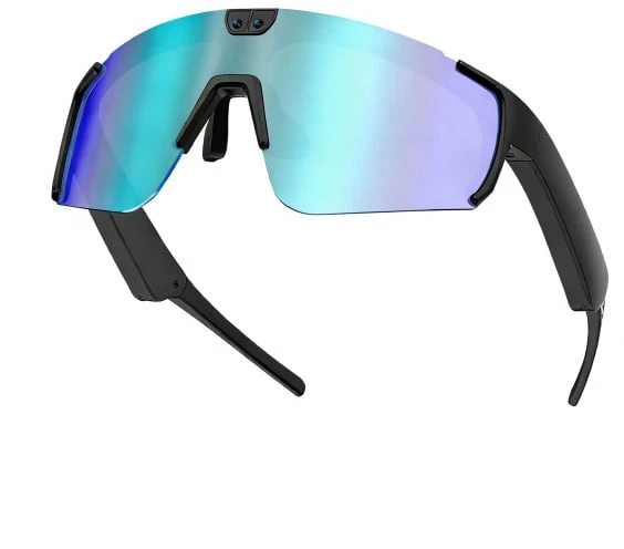 ALIGATOR Smart Glasses SPORT juodas and mėlynas