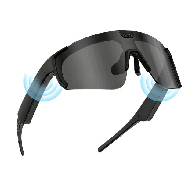 ALIGATOR Smart Glasses SPORT juodas