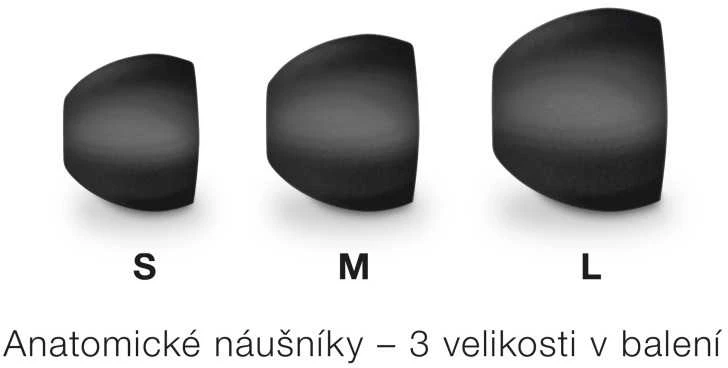 Aligator TWS ausinės Alligator Pods ANC, juodas