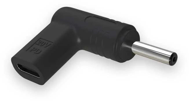 „Aligator“ USB-C maitinimo adapteris, 4,0 x 1,35 mm, skirtas „Asus“ nešiojamiesiems kompiuteriams.