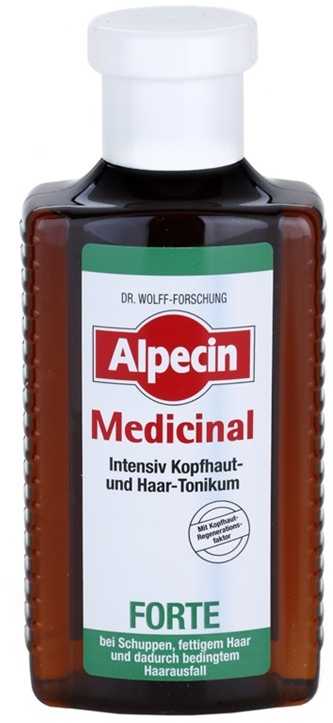 Alpecin Medicinal Forte intensyvus galvos odos ir plaukų tonikas nuo plaukų slinkimo unisex, 200 ml