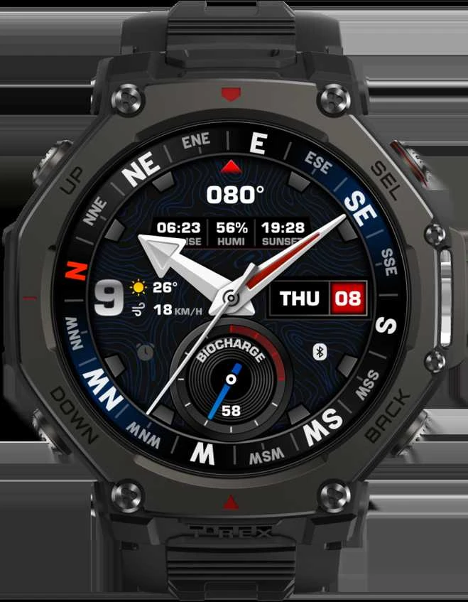 Išmanusis laikrodis Amazfit T-Rex 3 Pro Tactical Juodas (48mm)