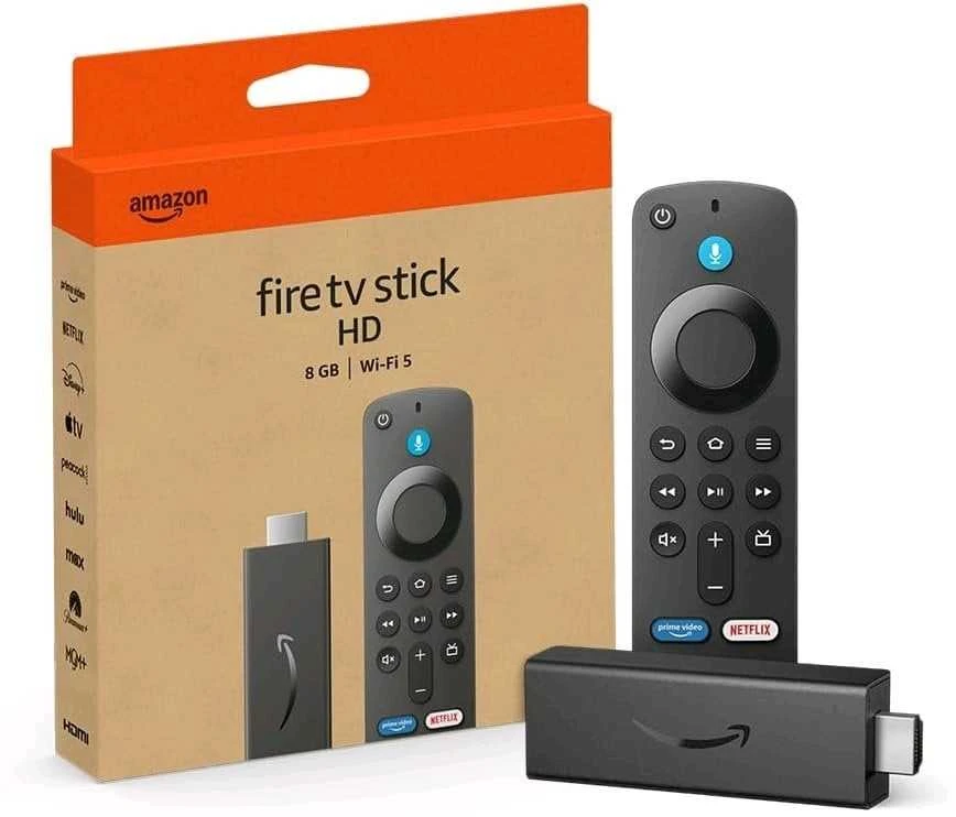 Vaizdo grotuvas „Amazon Fire TV Stick HD 2024“.