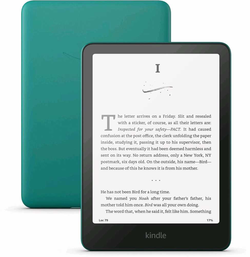 Amazon Kindle Paperwhite Elektroninė skaityklė 7'' 300ppi, 16GB, Jade, su reklamomis