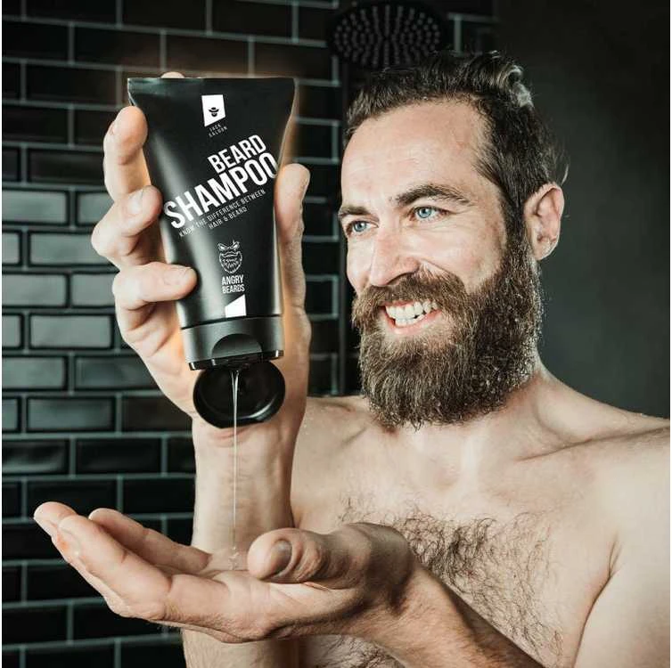 „Angry Beards“ barzdos šampūnas „Jack Saloon“, 150 ml