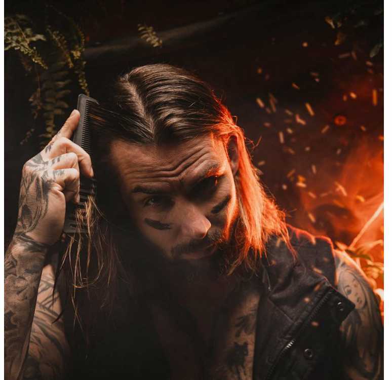 Grzebień barzdai Angry Beards Dual Šukos