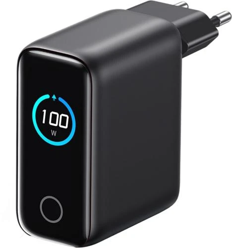 „Anker“ įkroviklis (100 W, 3 prievadai, išmanusis ekranas) su USB-C laidu