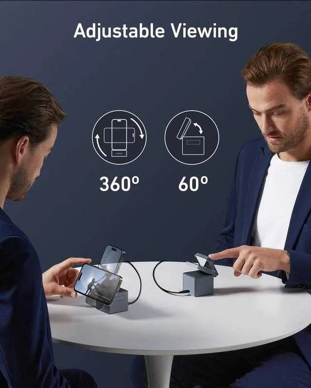 Anker Magnetic Wireless 3-in-1 kubas su MagSafe (15W) | Y1811G11