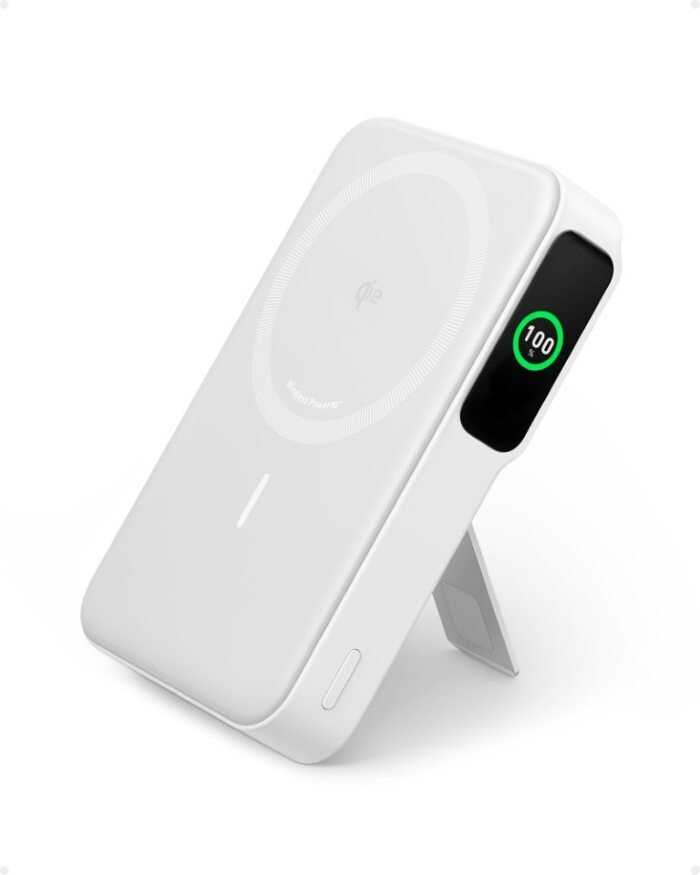 Išorinė Baterija - Anker MagGo 10000mAh 15W, Balta