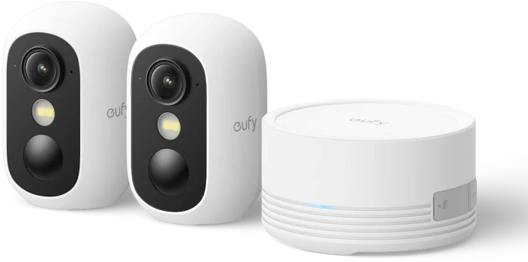 Anker Eufy eufyCam C35 2+1 kit Baltas