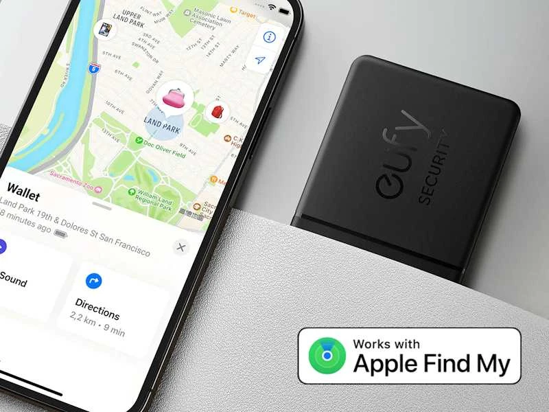 „Anker eufy Security SmartTrack“ kortelė – apsauga nuo pametimo, skirta mobiliesiems telefonams