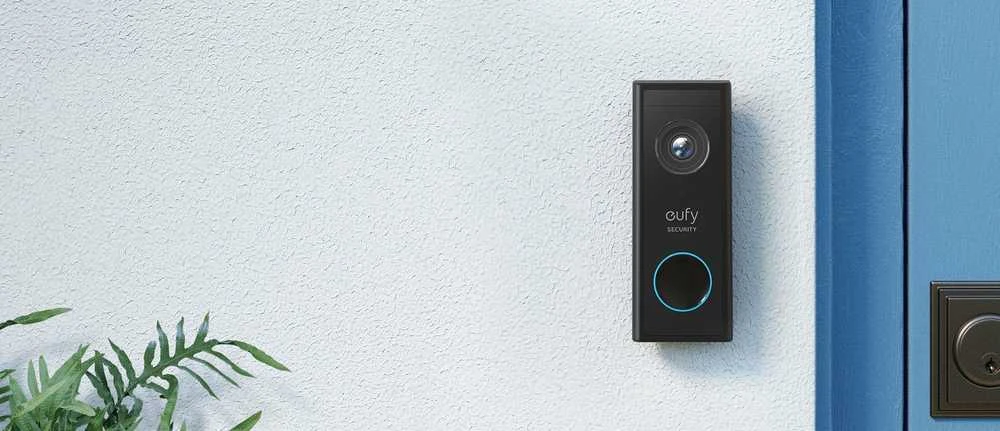 Durų skambučio, kameros ir stotelės komplektas Anker Eufy Video Doorbell 2K