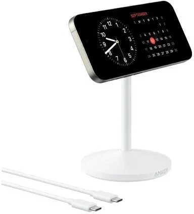 Anker MagGo Wireless Charger Single Stand Baltas